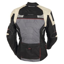 Veste homme ADVENTURE Couleur Beige/Bleu/Rouge