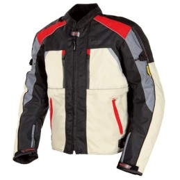 Blouson homme GIOVANNI Couleur Gris/Rouge/Blanc
