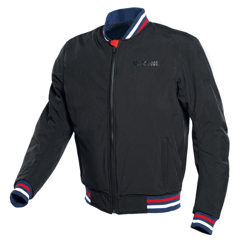 Blouson homme urbain GIANNI Bleu/Blanc/Rouge