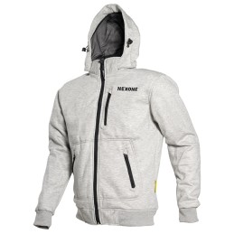 Sweat à capuche Couleur Gris Clair