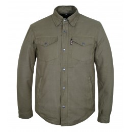Chemise moto unie Kevlar