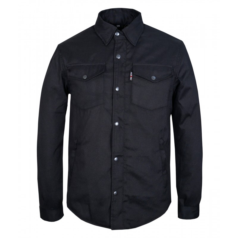 Chemise moto unie Kevlar
