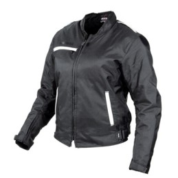 Blouson femme ANGELA Couleur Noir/Blanc