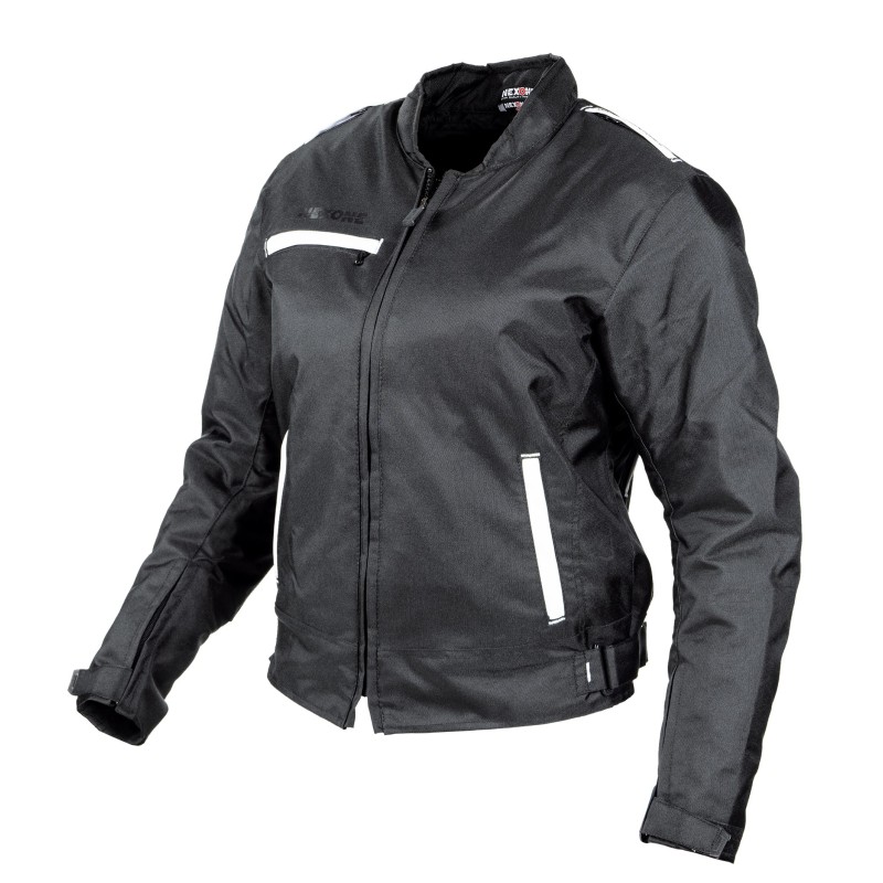 Blouson femme ANGELA Couleur Noir/Blanc