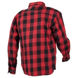 Chemise Moto Couleur Rouge/Noir